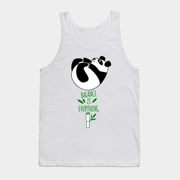 pandas Tank Top by FUNNY LIFE